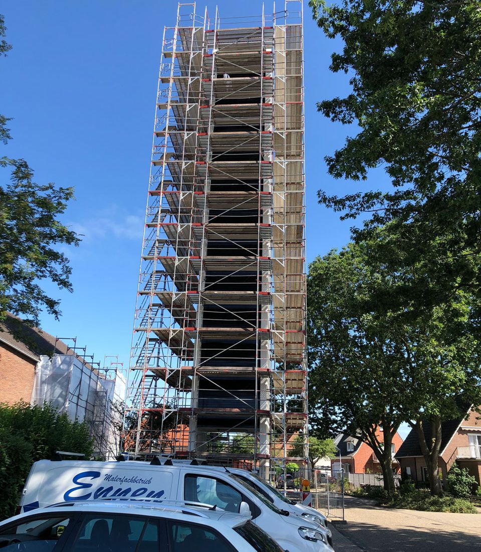 Kirchturm - Malerfachbetrieb Ennen in Nordhorn