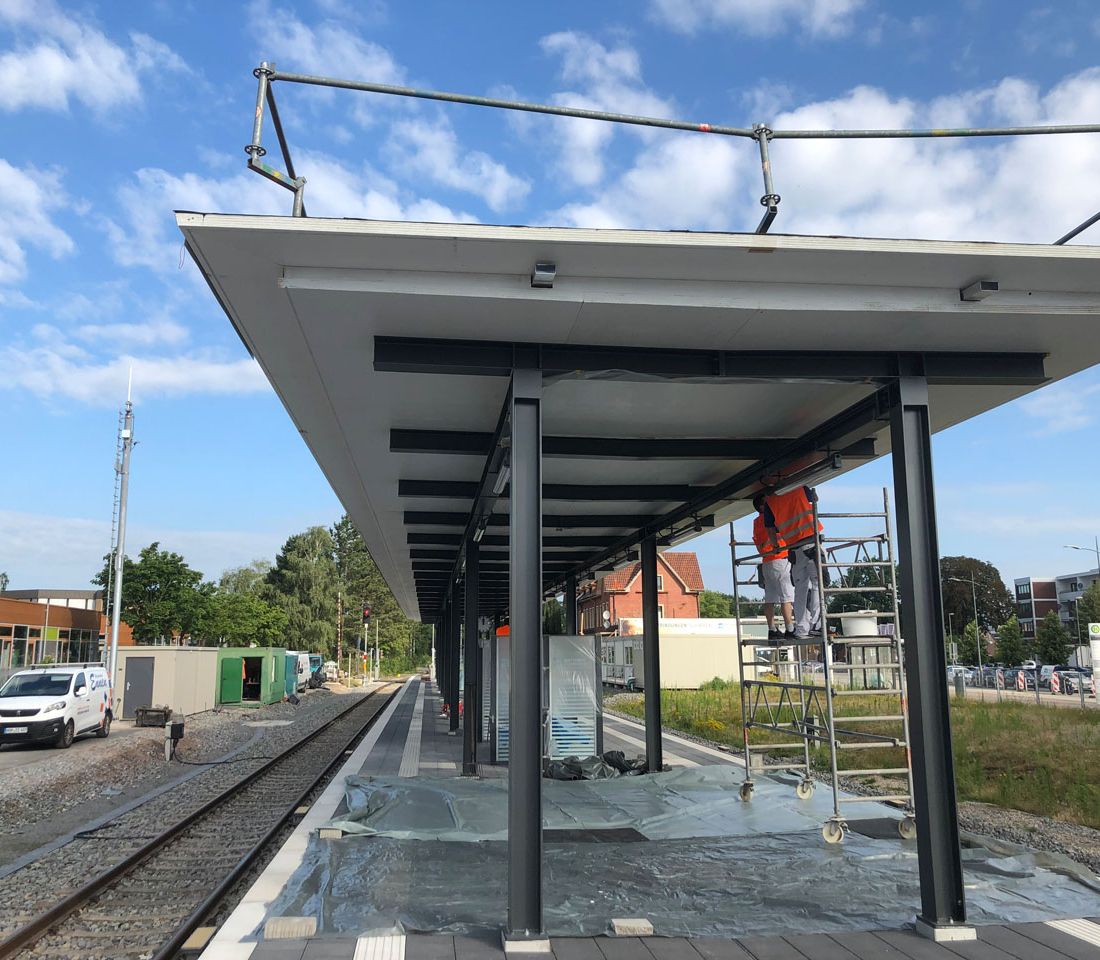 Bahnhof - Malerfachbetrieb Ennen in Nordhorn
